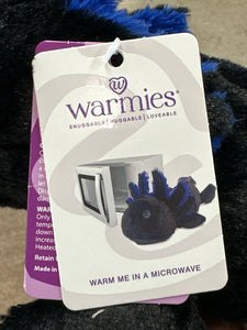 Warmies- Black Axolotl