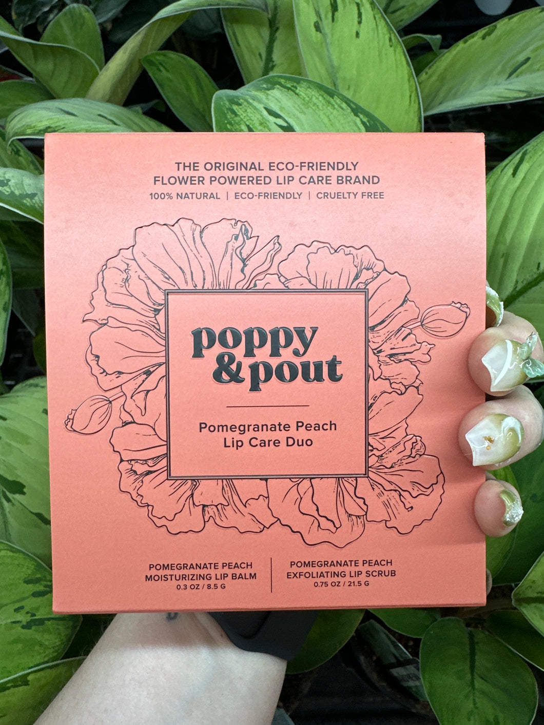 Lip Care Duo- Pomegranate Peach