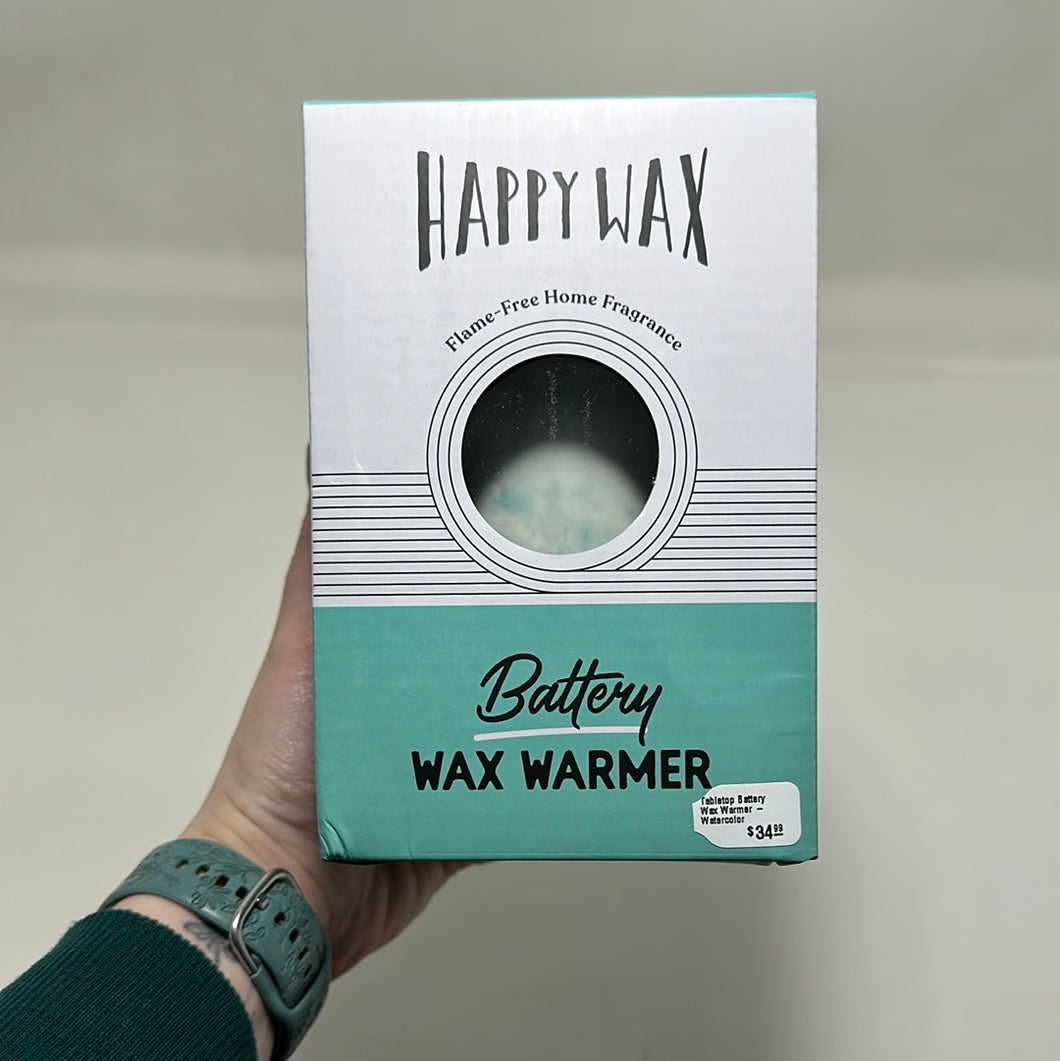 Tabletop Battery Wax Warmer Watercolor Kent East Hill Nursery tabletop-battery-wax-warmer-watercolor-kent-east-hill-nursery