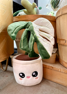 Monstera Deliciosa Albo Variegata Plushie