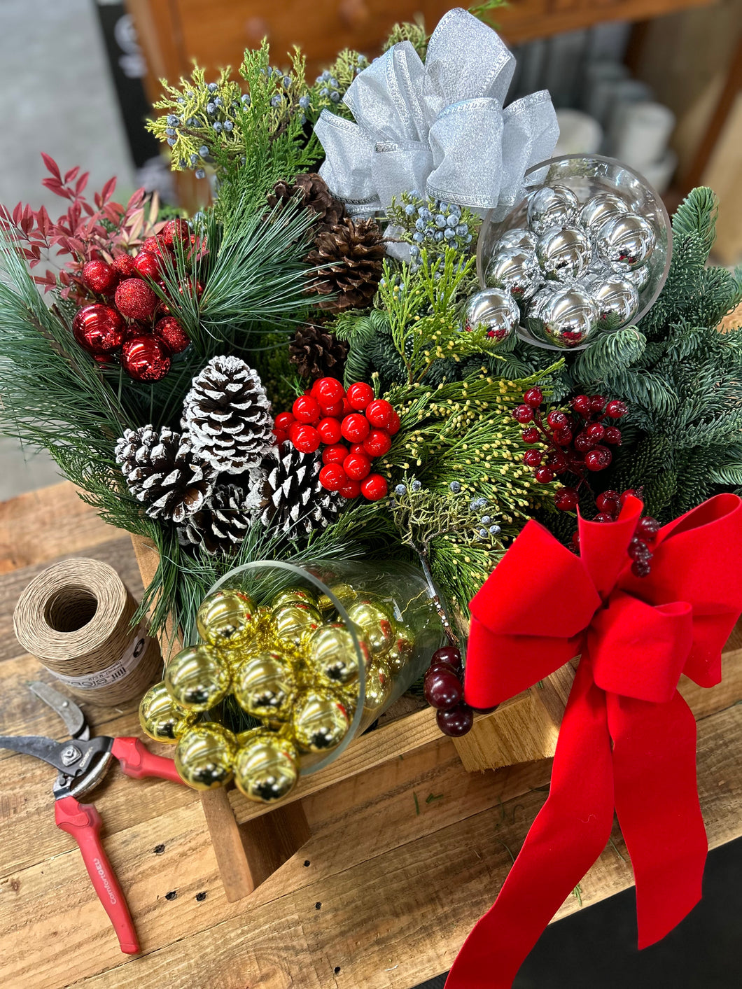 11/24 Monday @ 6:00PM- Wreath Class @ CCN