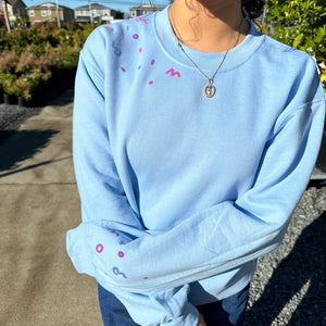 Funfetti UV Changing Sweater - XXL