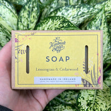 Load image into Gallery viewer, Lemongrass and Cedarwood Soap Bar