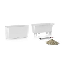Load image into Gallery viewer, Delta 20 Self-Watering Planter // White High-Gloss