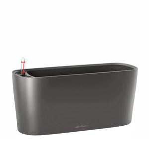 Delta 20 Self-Watering Planter // Charcoal Metallic – Kent East Hill Nursery