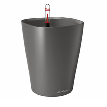 Load image into Gallery viewer, Mini-Deltini Self-Watering Planter // Metallic Charcoal