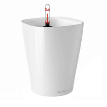 Load image into Gallery viewer, Deltini Self-Watering Planter // Glossy White