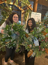 Load image into Gallery viewer, 11/24 Monday @ 6:00PM- Wreath Class @ CCN