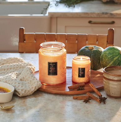 Voluspa Spiced Pumpkin Large Jar Candle 18oz - 3218