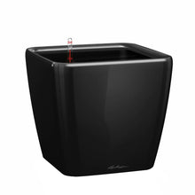 Load image into Gallery viewer, Quadro' Self-Watering Planter 28 - Glossy Black