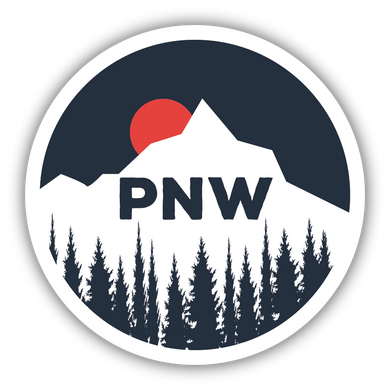 PNW Sunset Sticker