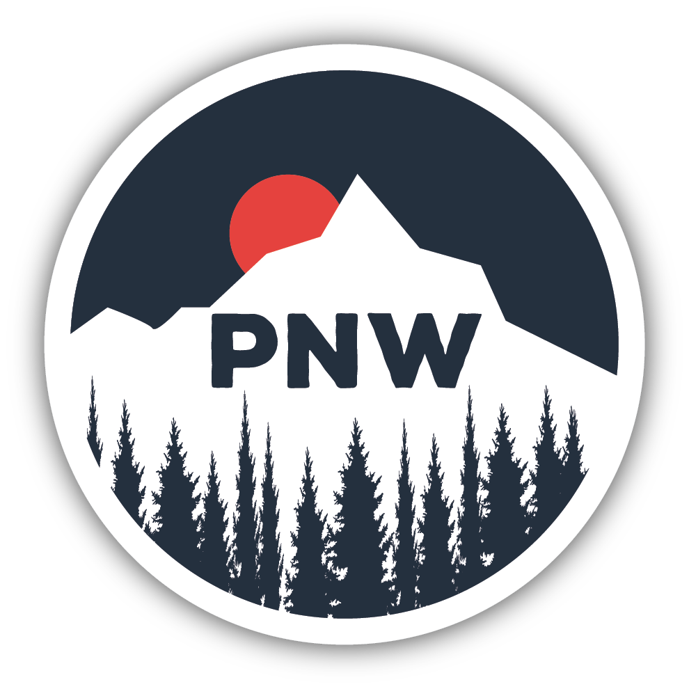 PNW Sunset Sticker