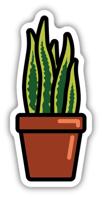 Snake Plant Sticker