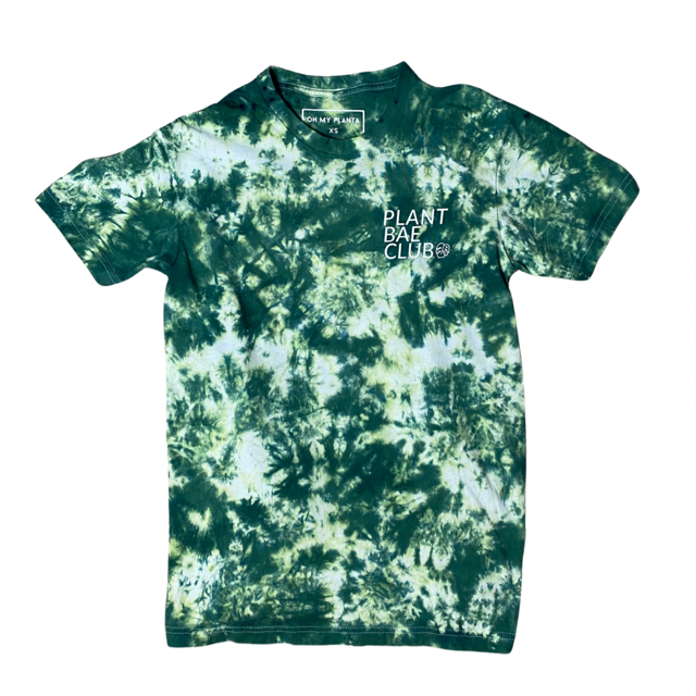 Tie Dye Shirt Plant Bae Club Extra Small