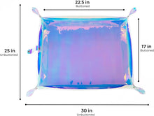 Load image into Gallery viewer, Holographic Potting Tarp 25&quot; x 30&quot;