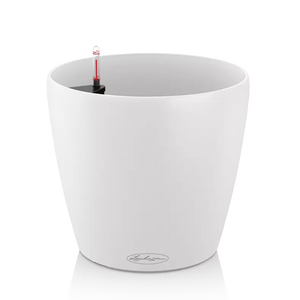 Classico 18 All-in-One Self-Watering Planter // White