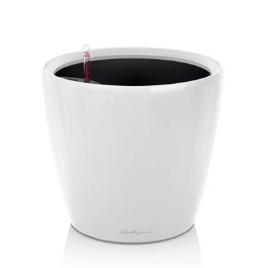Classico 21 Self-Watering Planter // White High-Gloss