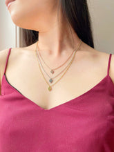 Load image into Gallery viewer, Tiny Charm Plant Necklace Stainless Steel Clarinervium