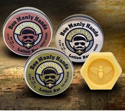 Bee Manly Hand Bar Smokey Cedar
