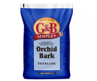 G&B Orchid Bark Seedling 8qt